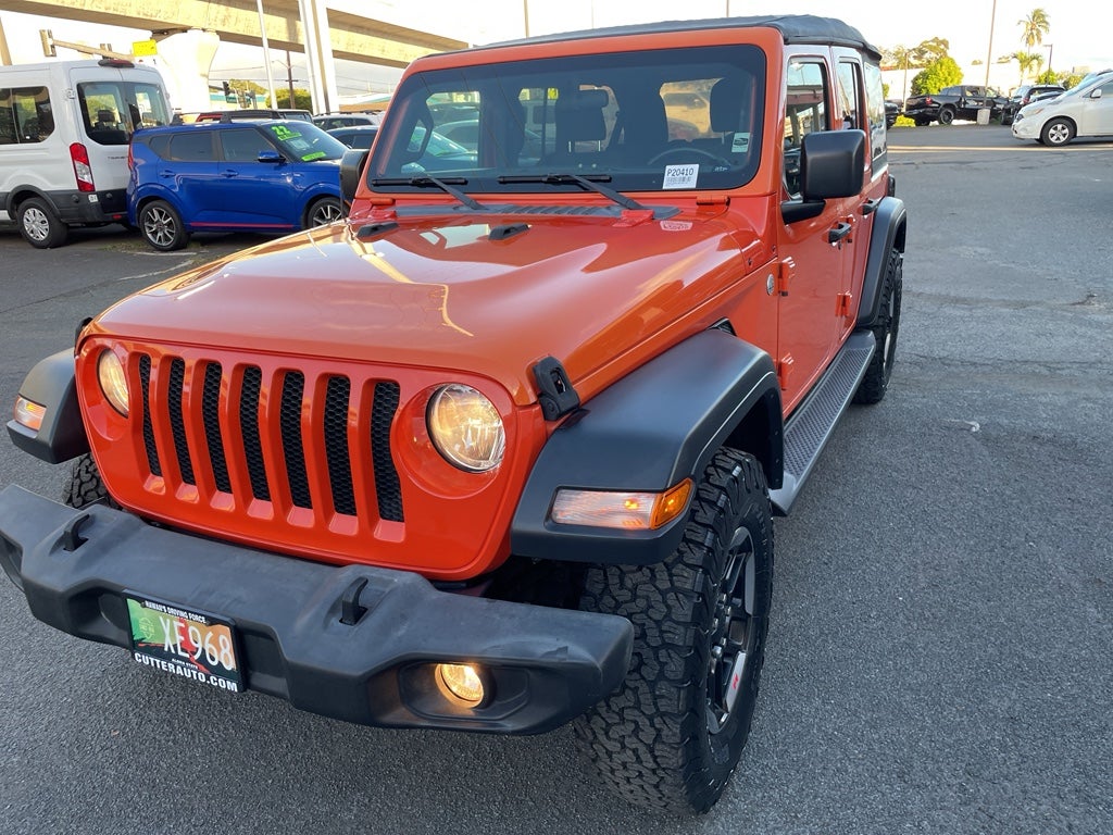 2018 Jeep Wrangler Unlimited Sport S 4x4