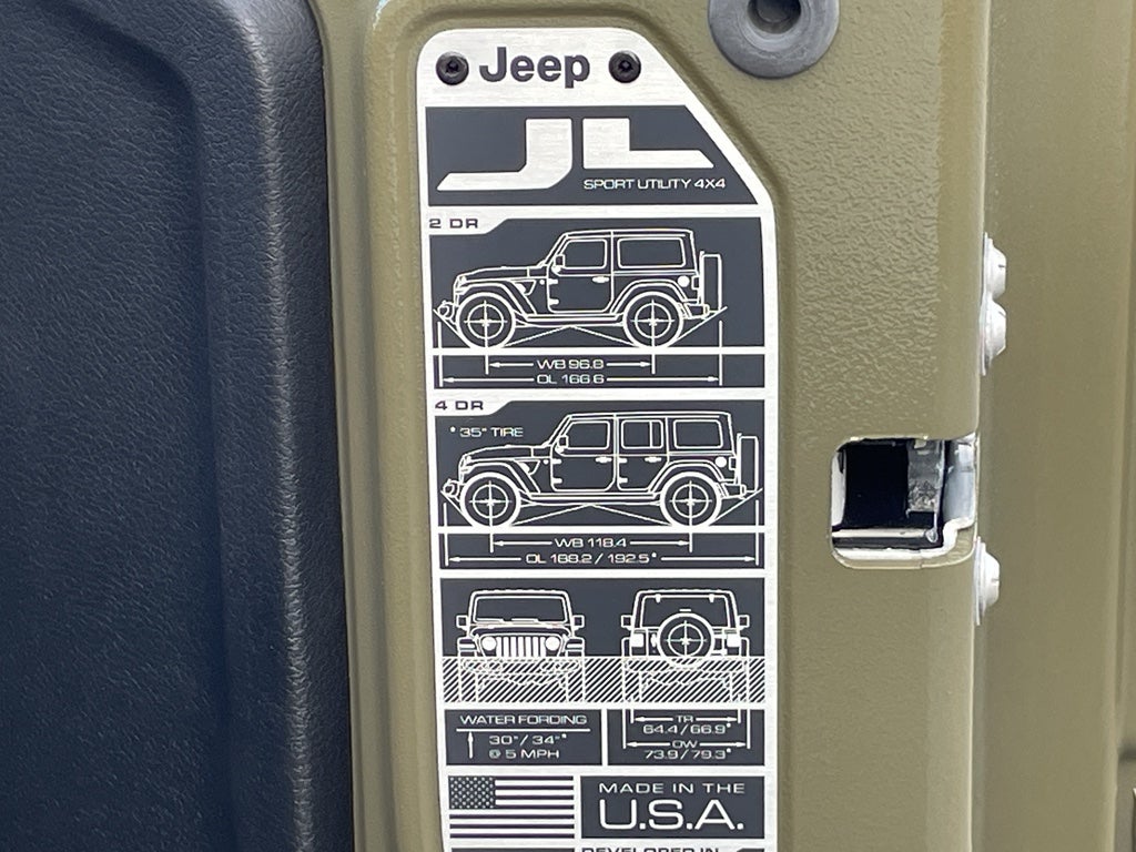 2026 Jeep Wrangler WRANGLER 2-DOOR SPORT