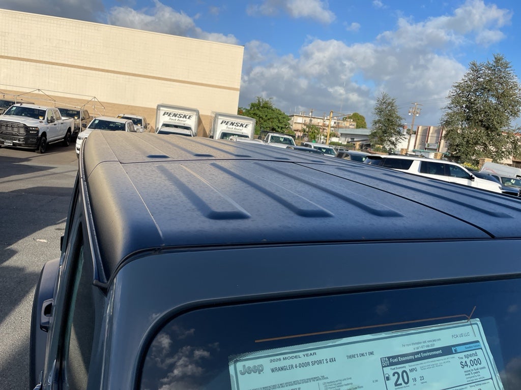 2026 Jeep Wrangler WRANGLER 4-DOOR SPORT S