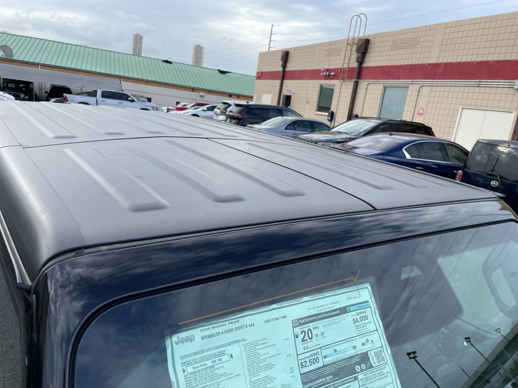 2026 Jeep Wrangler WRANGLER 4-DOOR SPORT S