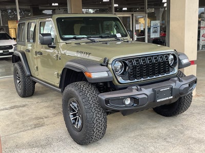 2026 Jeep Wrangler WRANGLER 4-DOOR WILLYS