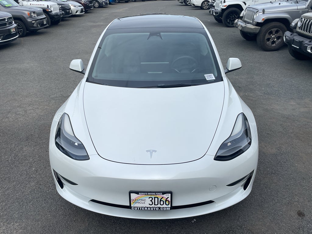 Used 2023 Tesla Model 3 Base with VIN 5YJ3E1EA8PF400566 for sale in Pearl City, HI