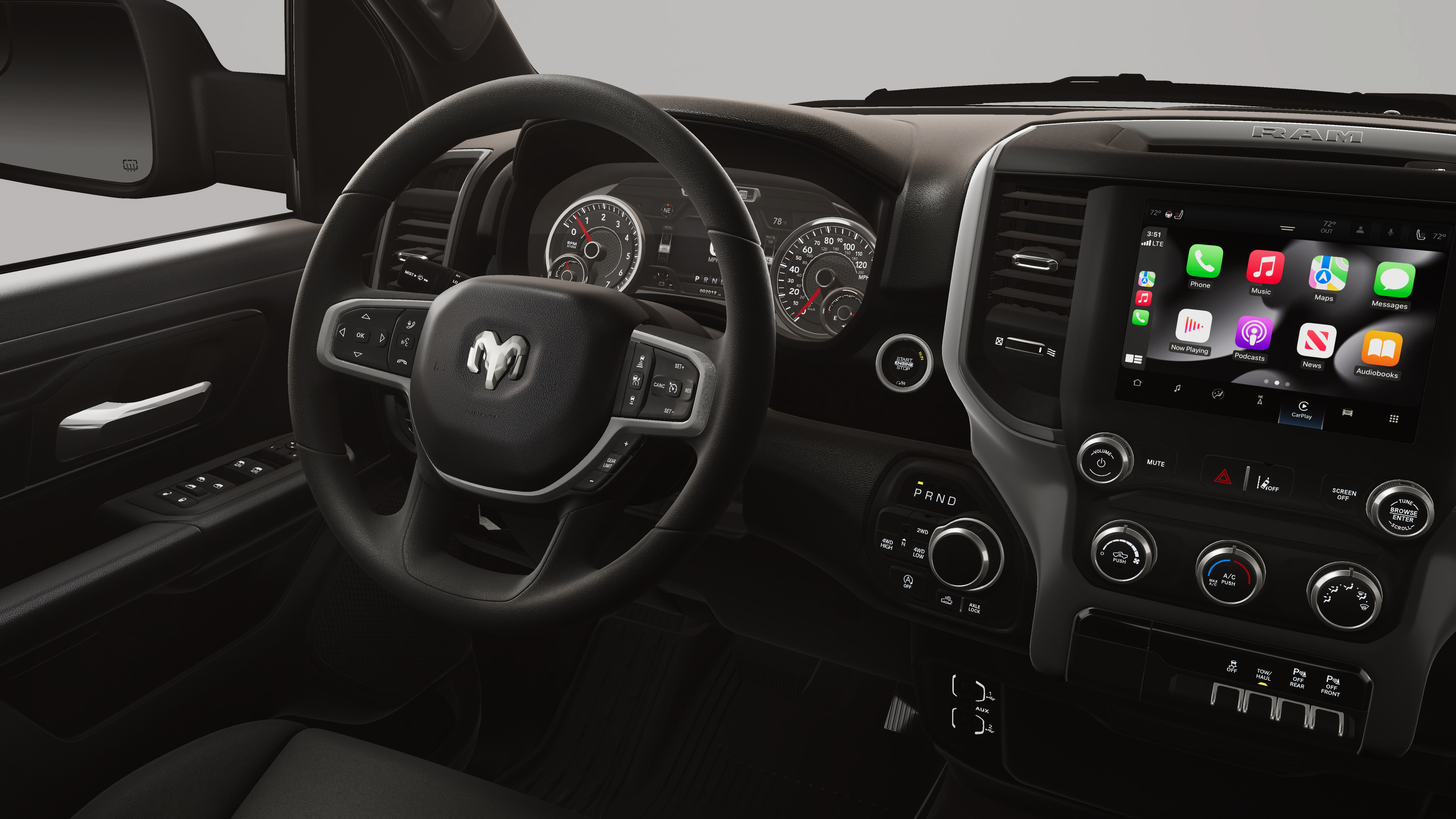 2026 RAM Ram 1500 RAM 1500 WARLOCK CREW CAB 4X4 5'7' BOX